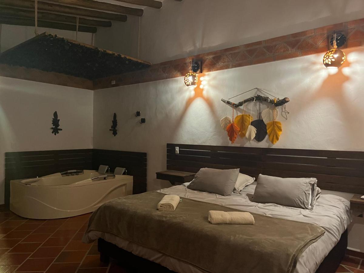 Hotel, Bungalows, Chalet Y Cabanas Aventura Park Villa De Leyva La Periquera Buitenkant foto