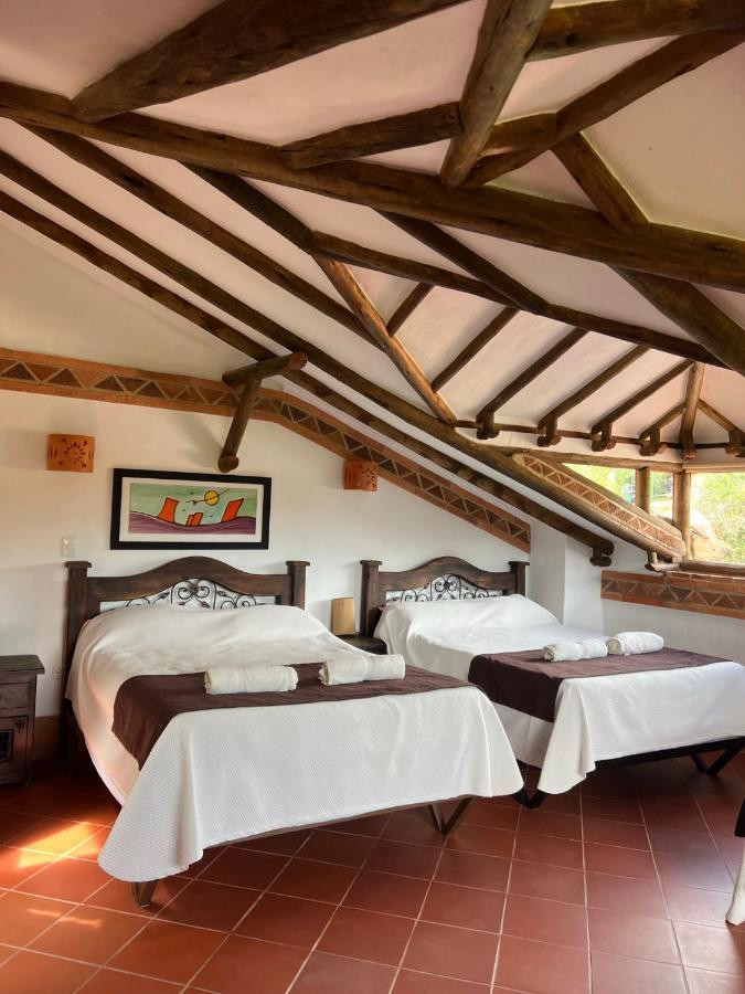 Hotel, Bungalows, Chalet Y Cabanas Aventura Park Villa De Leyva La Periquera Buitenkant foto