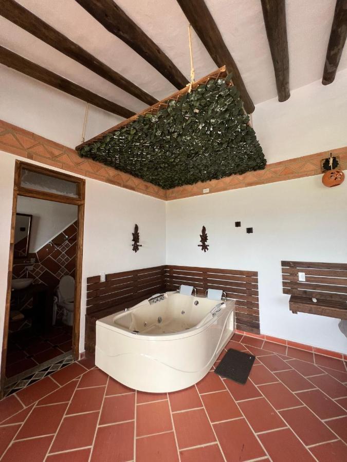 Hotel, Bungalows, Chalet Y Cabanas Aventura Park Villa De Leyva La Periquera Buitenkant foto